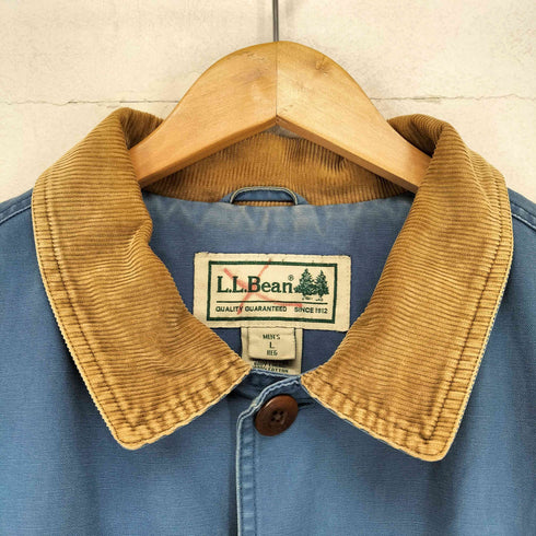エルエルビーン L.L.Bean 00s 総柄ライナー 襟切替ハンティングジャケット メンズ  L